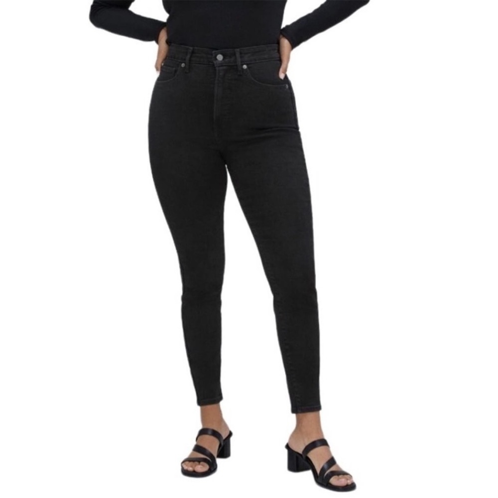 Everlane The Curvy High-Rise Skinny Jean Crop Size 33 - Picture 9 of 10